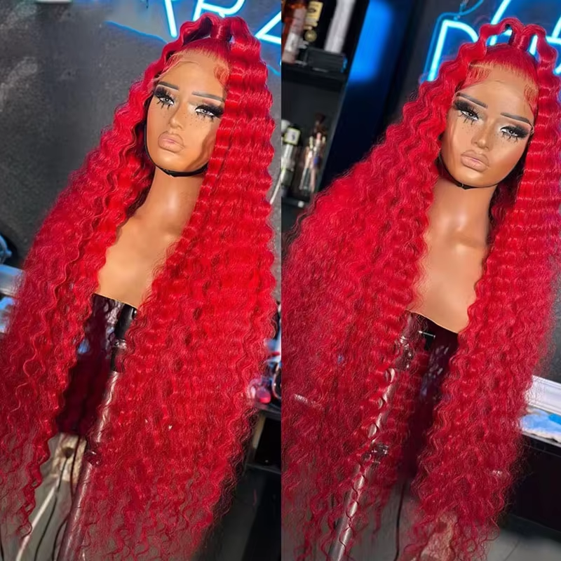 red deep wave