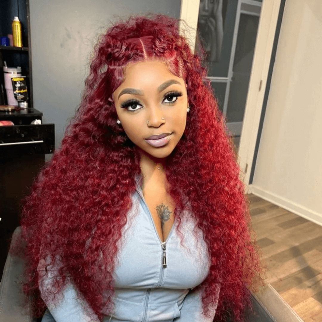 red deep wave
