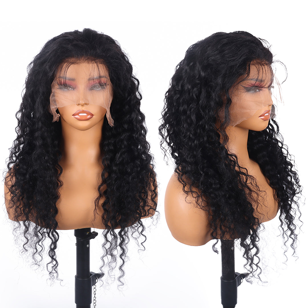 natural black deep wave
