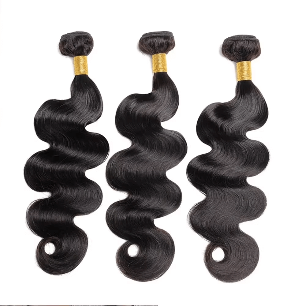 Rovess 16-34Inch Body Wave Hair Bundles Virgin Brazilian Hair Weave 3 Bundles