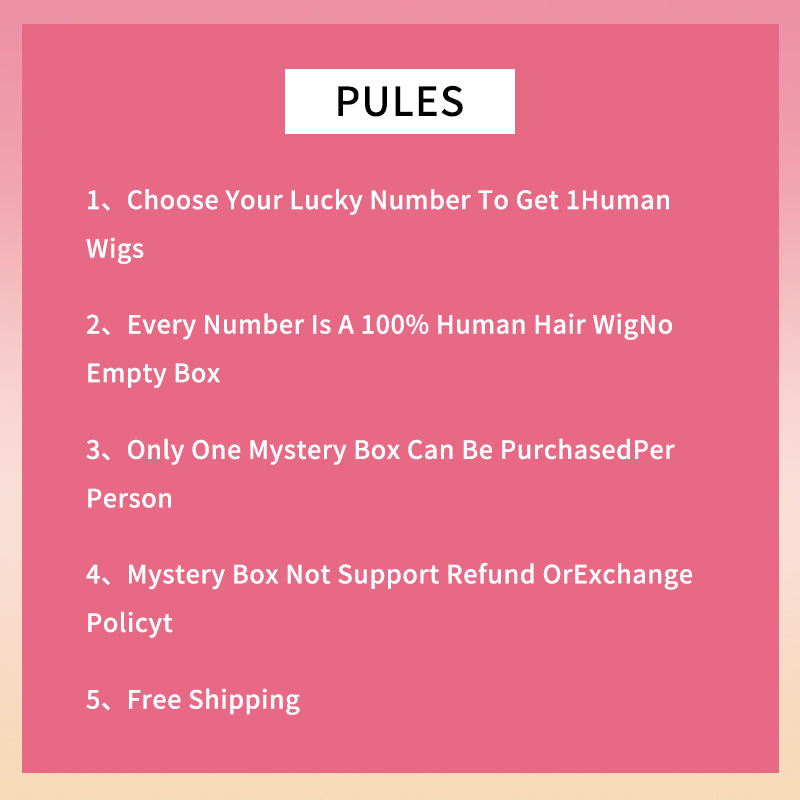 Rovess Hair Mystery Box Only $69 Win 26" 13x4 Pre-everything Wig Valued $259 Flash Sale