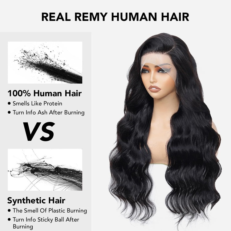Perruques en cheveux humains ondulés de 30 pouces, perruques en cheveux humains ondulés de 13 x 6 pouces, perruques en cheveux humains ondulés naturels et moelleux 