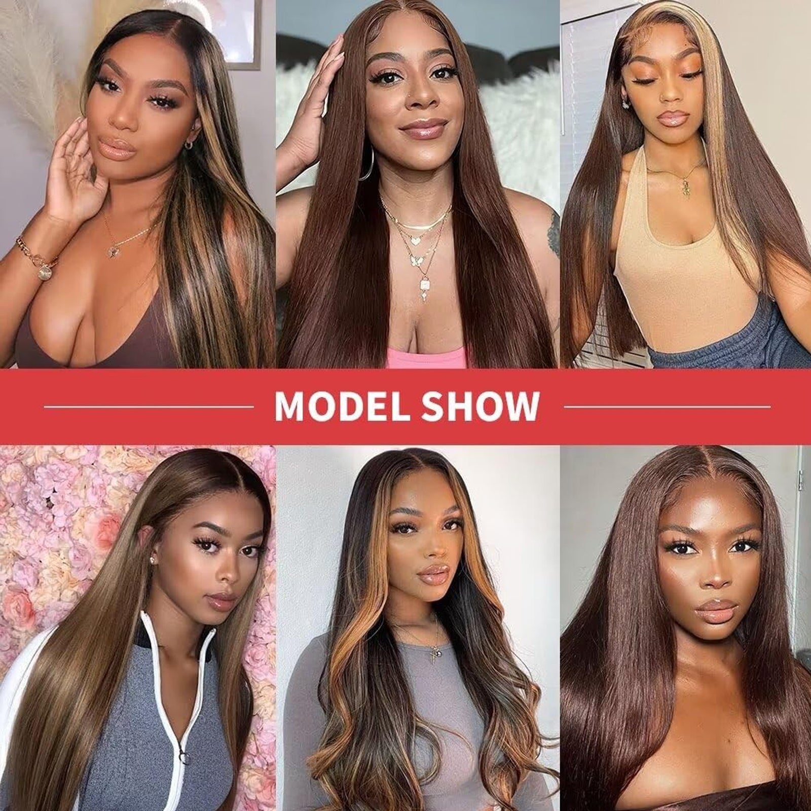 4/27 Highlight Clip in Hair Extension Human Hair 12A Human Hair Long Straight 22inch Clip in Extensions Human Hair