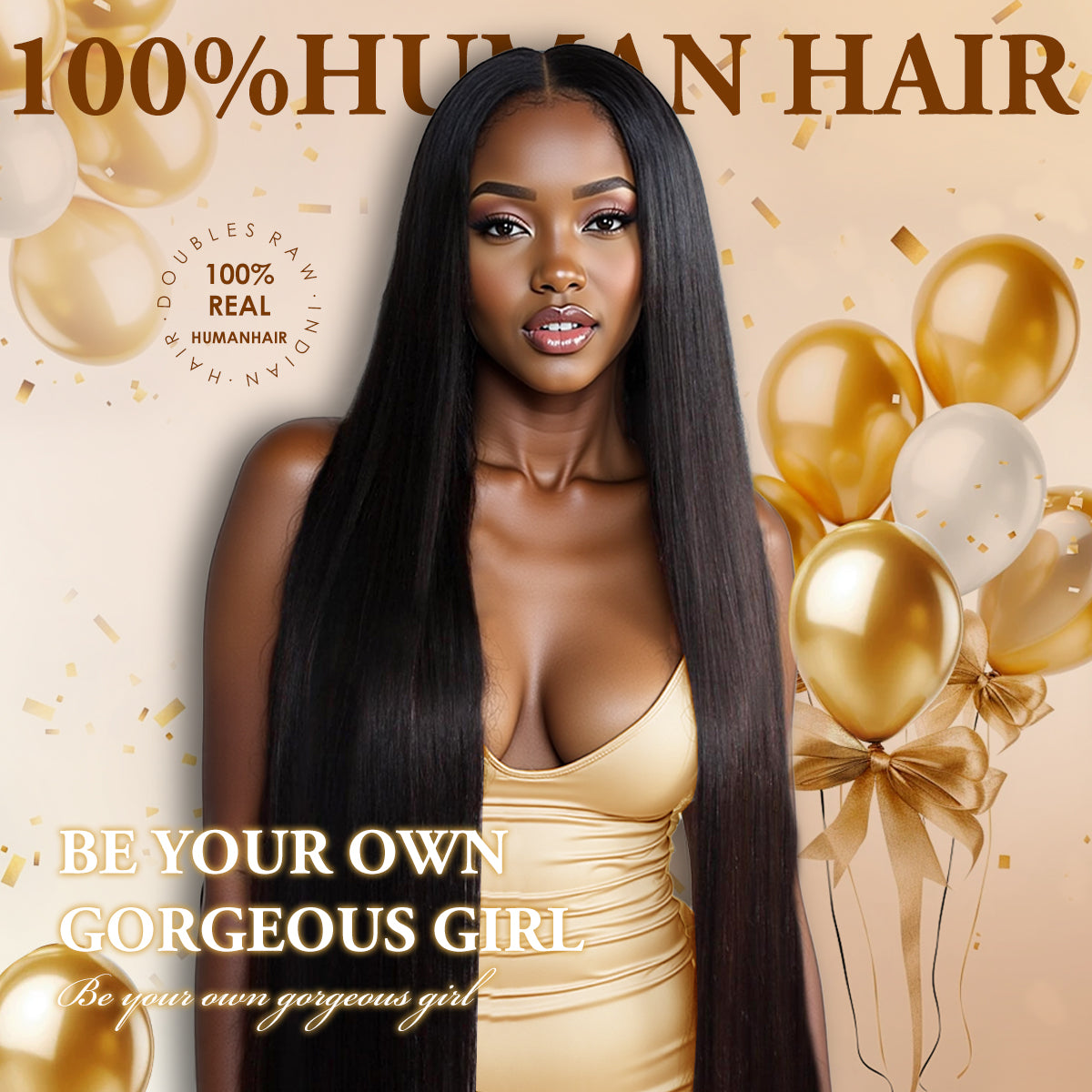 100% Real Human Hair Virgin Peruvian Straight Bundles – 16–34 Inch, 4-Pack Luxury Set, Silky & Full, 80–100g Each