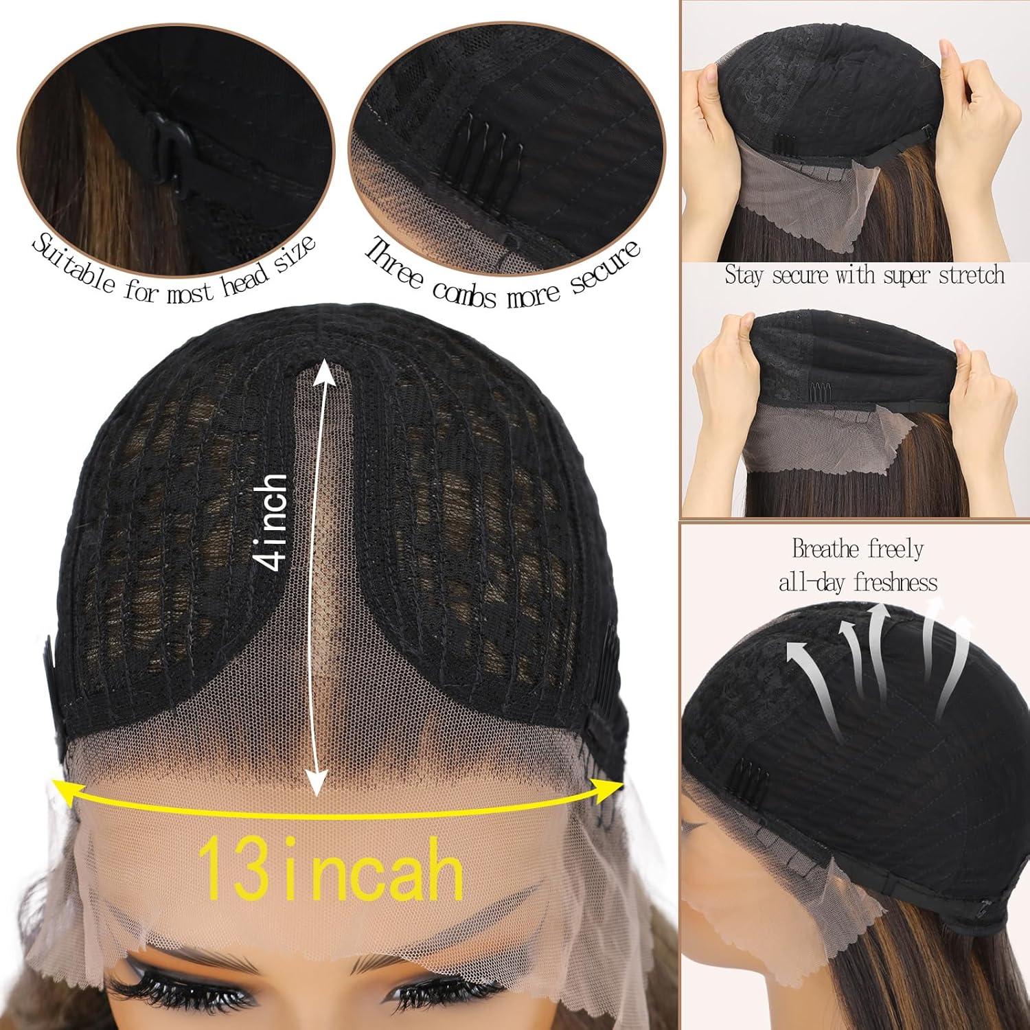 10 Inch Body Wave Short Glueless Bob Wigs Brazilian Ombre Lace Front Wigs Human Hair Pre Plucked