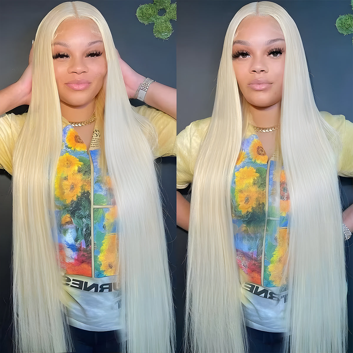 30 Inch 613 Blonde Lace Front Wig Human Hair 13x4 13X6 Lace Frontal Wigs Human Hair 613 Blonde Bone Straight Lace Frontal Wigs