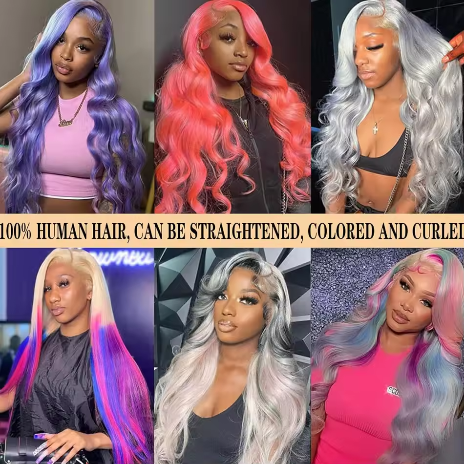 Tissage brésilien vierge Body Wave blond 613 Rovess de 40 à 76 cm, lot de 4 