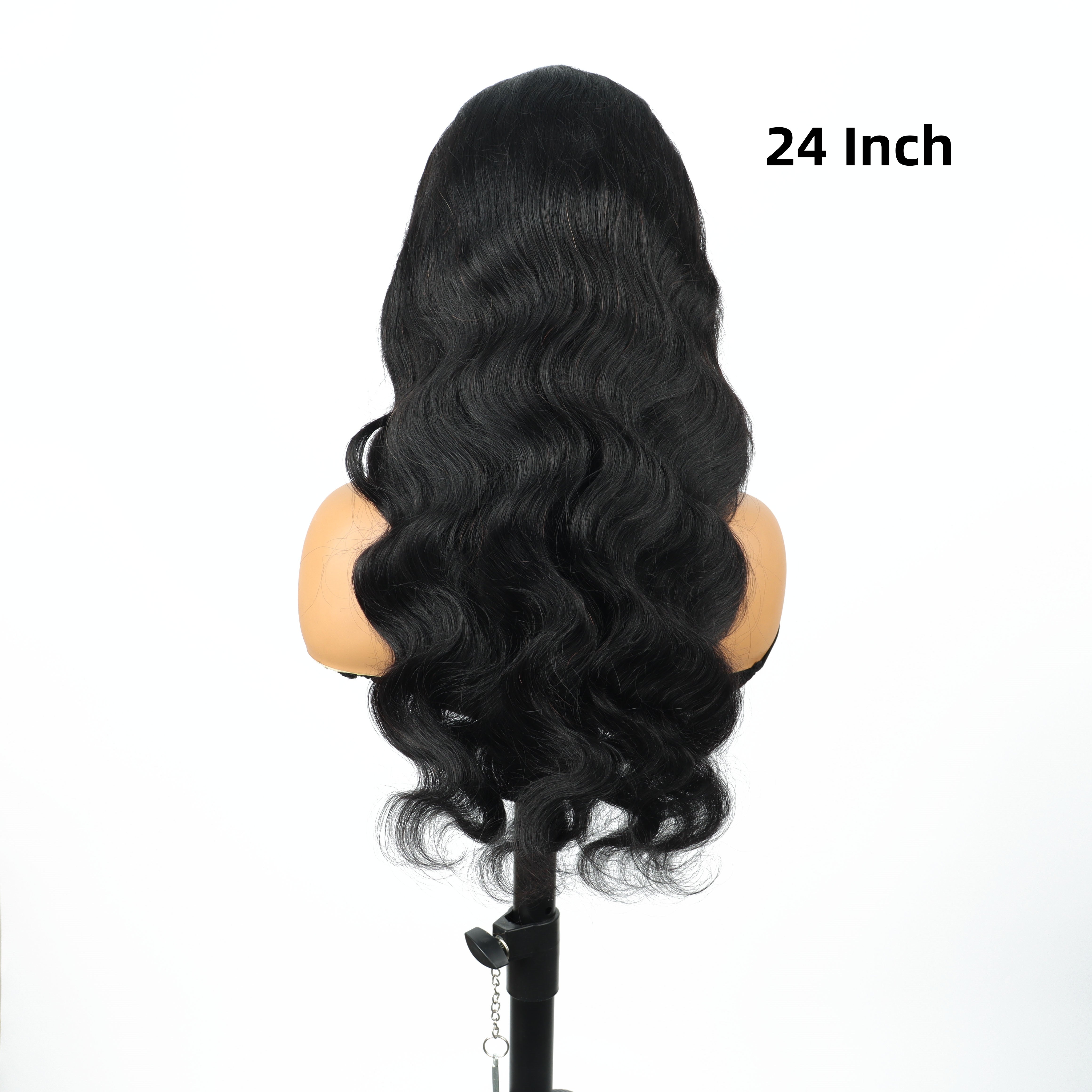 Perruques en cheveux humains ondulés de 30 pouces, perruques en cheveux humains ondulés de 13 x 6 pouces, perruques en cheveux humains ondulés naturels et moelleux 