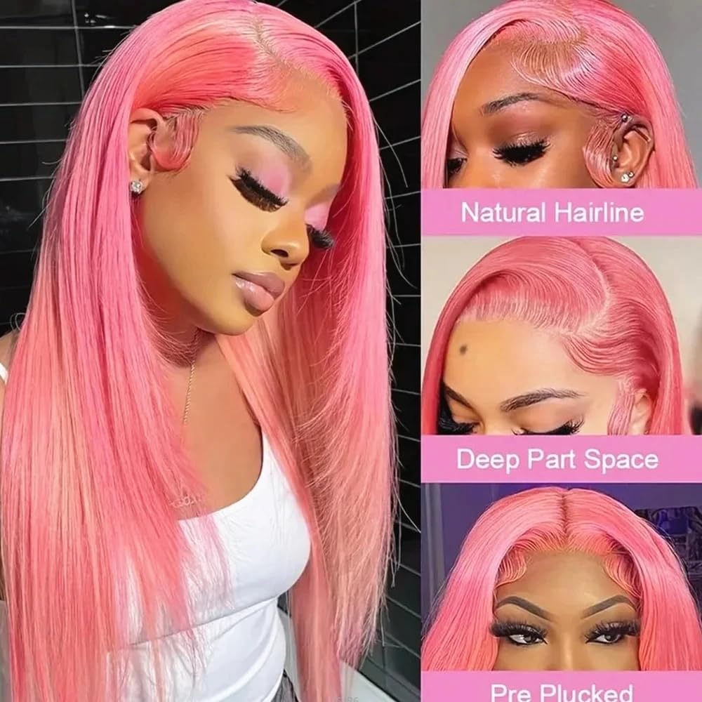 pink straight