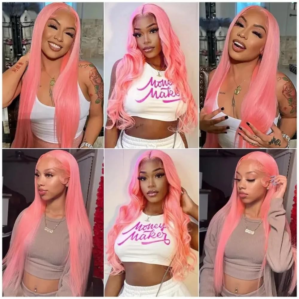 pink straight