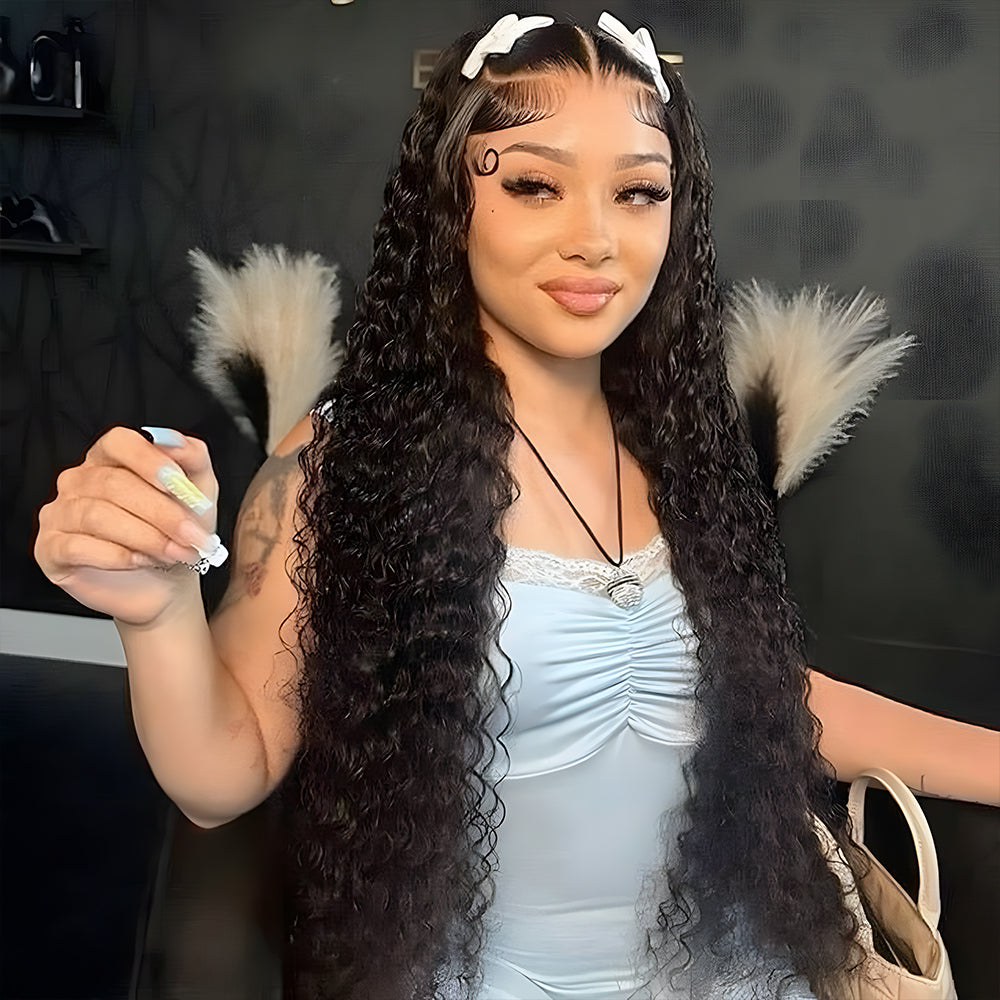 natural black deep wave